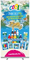 Marketing tool: roll-up, 100x200 cm, COOL BY VICTORIA 2026
